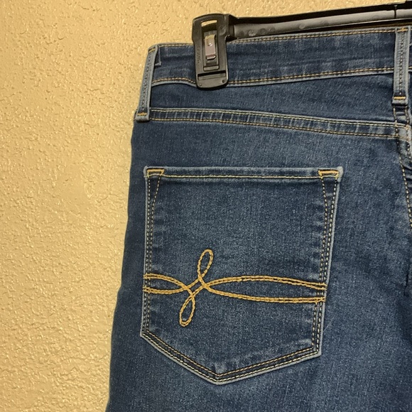 Denizen Jeans 4 Blue Stretchy Modern Ankle Skinny Mid Rise LOGO Cotton Blend - Picture 16 of 16